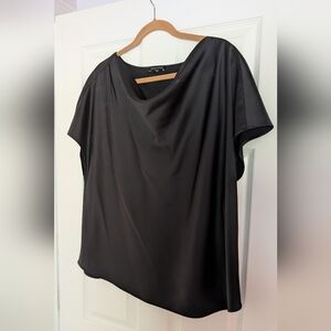 Universal Standard Viva Boatneck Top, Black, 18/20 (US size M)